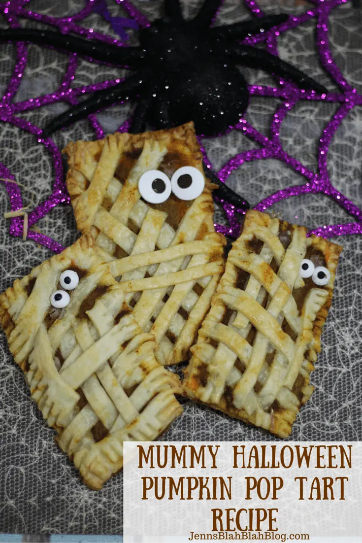 Spooky Halloween Mummy Pumpkin Pop Tarts Recipe!