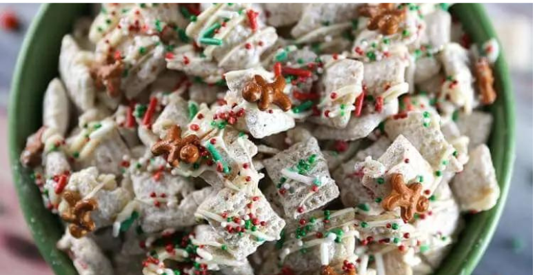 Sugar Cookie Christmas Chex Mix